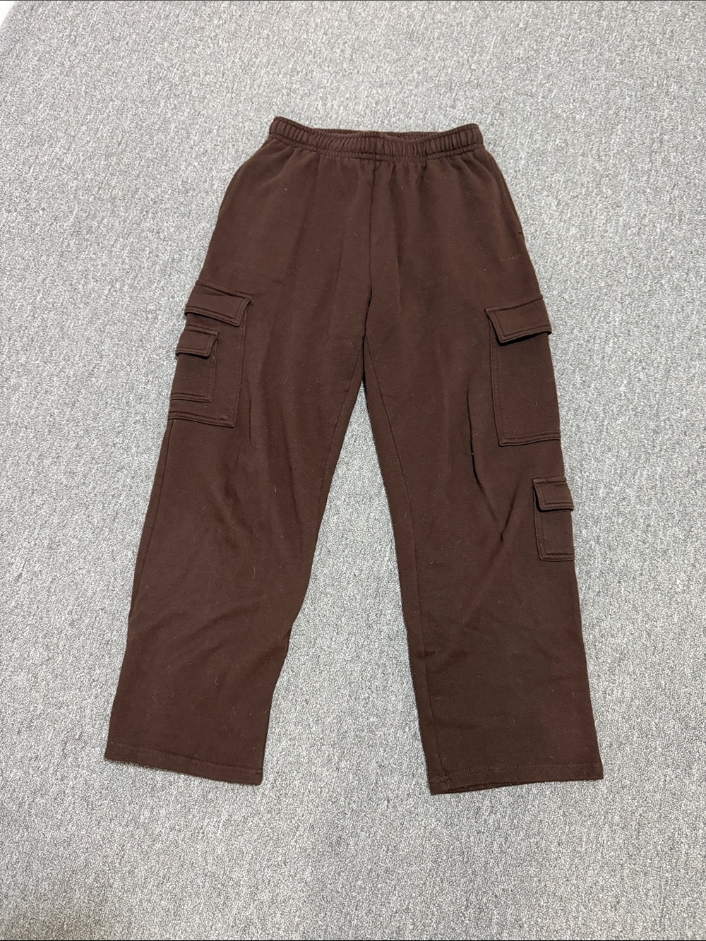 Garage  Dark Brown Cargo Pants with Utility Pockets size medium
